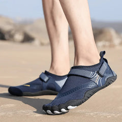 Colby - Ergonomische Barfuß Wasserschuhe für Damen und Herren in Dunkelblau