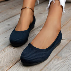 Angela | Rutschfeste atmungsaktive Schuhe™ in Marineblau