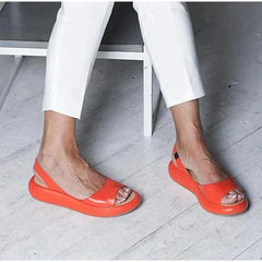 Nuala® | Sommersandalen für Damen in Rot