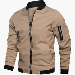 Stefan | Premium Bomberjacke in Khaki