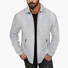 Niklas | Stylische Übergangsjacke für Herren in Grau