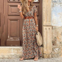 Chondra - Sommerkleid in Braun