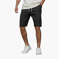 Bequeme Shorts mit Kordelzug für Herren - Freizeitmode in Schwarz