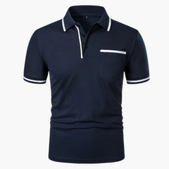 Kevin | Stilvolles Poloshirt in Marineblau