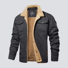 Lukas | Bomberjacke in Grau