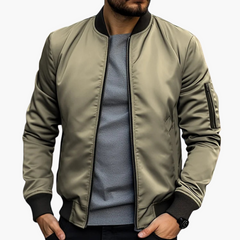 Bomberjacke für Herren - Stylisch, Bequem und Modern in Khaki