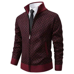 Oliver | Strickjacke für kühlere Abende in Rot