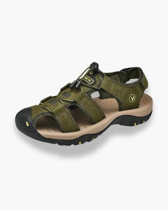 Herren Bequeme Sandalen | Elegantes Design für Alltag und Freizeit in Armeegrün