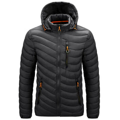 ALBERTO – Winterjacke für kalte Tage mit optimaler Wärme in Schwarz