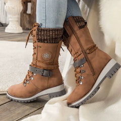 SnowClassic | Orthopädische Winterstiefel - schmerzlindernd & wärmend in Braun