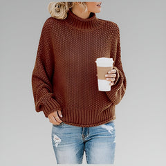 Amy | Klassischer Pullover in Braun