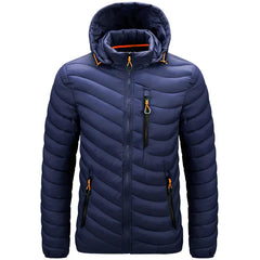 ALBERTO – Winterjacke für kalte Tage mit optimaler Wärme in Dunkelblau
