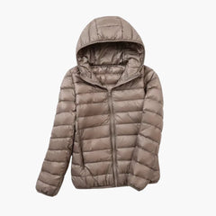Emilia | Ultraleichte Wattierte Jacke in Khaki