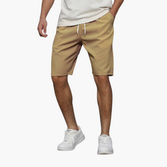 Bequeme Shorts mit Kordelzug für Herren - Freizeitmode in Khaki