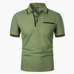 Kevin | Stilvolles Poloshirt in Grün