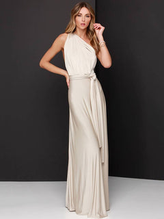 Serene - Umwandelbares Maxikleid in Champagner
