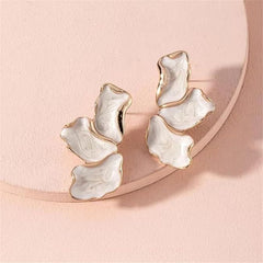 Micara - Ethereal Petals - Ohrringe in Creme