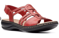 Rose® | Hochwertige und erschwingliche Ledersandalen in Rot