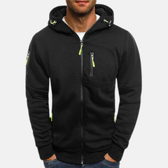 Nicolo™ | Premium-Fleeceweste für Herren in Schwarz