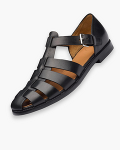 Herren Stilvolle Sandalen | Komfortabel und Modern in Schwarz