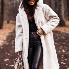 Maren - Modische, bequeme Jacke in Weiß
