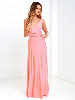 Serene - Umwandelbares Maxikleid in Rosa