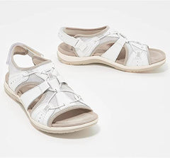 Rita® | Lässige Herrensandalen in Weiß