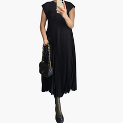 Marlene | Zeitloses und komfortables Kleid in Schwarz