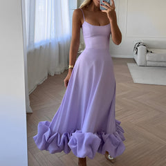 Sherri - Elegantes Swingkleid für Damen in Lila