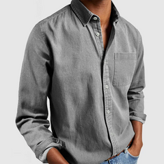 Max | Premium Casual Hemd in Grau