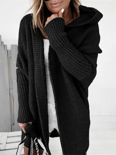 Kiara - Elegante Weiche Jacke Für Frauen in Schwarz