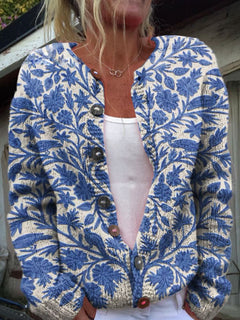 ELIZABETH | KUSCHELIGER STIL in Blau