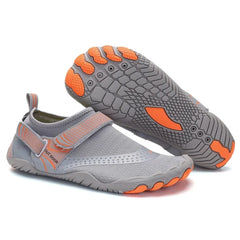 Colby - Ergonomische Barfuß Wasserschuhe für Damen und Herren in Grau