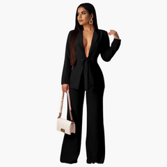 Lore | Elegantes Zweiteiliges Set in Schwarz