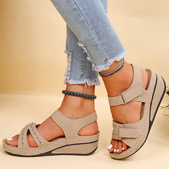 Liv - Bequeme Sandalen für Frauen in Beige