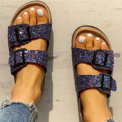 Paula® | Urban Chic Damen Sandalen in Lila