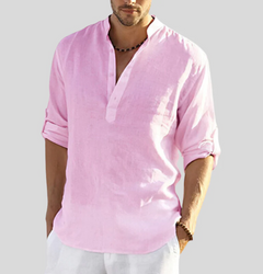 Saxton - Elegantes Hemd für herren in Rosa