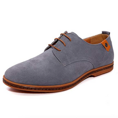 Anton – Klassische Herren Lederschuhe Stilvoll Und Robust in Grau