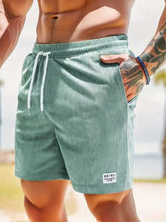 Arno – Bequeme Herren Shorts Für Alltag Und Freizeit in Dunkelcyan