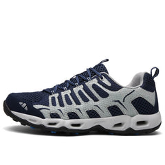 Ashton | Vielseitige Unisex Wanderschuhe in Blau / Hellgrau