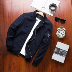2023 Winter RM Bomberjacke in Blau