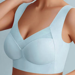 Bequemer BH für Damen – Sanft & Unterstützend in Blau