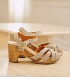 Magdalena® | Elegante und bequeme Clogs für Frühling/Sommer in Beige
