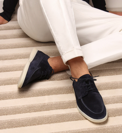 Wesley - Super Stylische und Komfortable Herren loafers für jeden Anlass in Marineblau