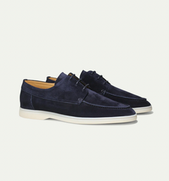 Malachi - Stilvolle Herren Faulenzer in Marineblau