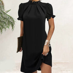 Kristine - Elegantes Kleid in Schwarz