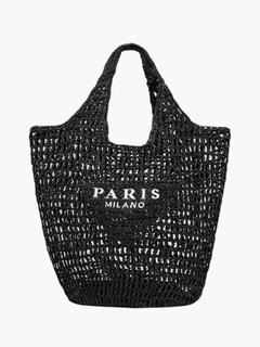 Beach Bag in Schwarz