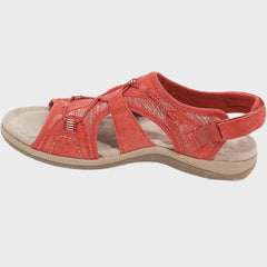 Nerea® | Und leichte Damensandalen in Rot
