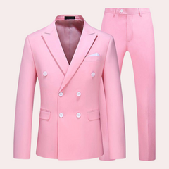 Moderner Herren Sommeranzug Für Hochzeitsgäste | Lässig in Rosa