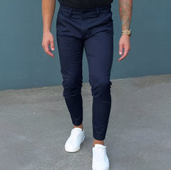 Calvin - Elegante Herrenhosen in Blau